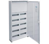 Hager FWB72N FWB72N Armoire de distribution montage apparent (en saillie), encastré, partiellement encastrée Nombre de divisions = 120 Nbr de rangées = 10