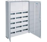 Hager FWB73N FWB73N Armoire de distribution montage apparent (en saillie), encastré, partiellement encastrée Nombre de divisions = 180 Nbr de rangées = 15