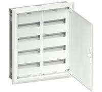 Hager FWU42S Armoire de distribution mur creux Nbr de rangées = 8 Contenu 1 pc(s)