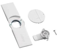 Hager FZ598N Panneau de porte Hager FZ598N avec poignée pliante. Armoire unidirectionnelle IP44 Plaque de porte plastique 1 pc(s)