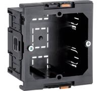 Hager G2850 Canal dallège prise encastrable pour appareils (L x l x H) 71 x 64 x 70.0000 mm 1 pc(s) noir