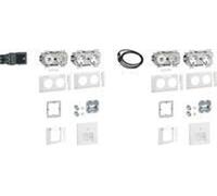 HAGER GAPSET2 SET 2 is 3 Std+USB-Charger 2xRJ45 Cat6A (GAPSET2)