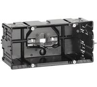 Hager GLS55002 Boîtier dencastrement prise encastrable pour appareils 1 pc(s) noir