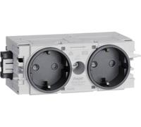 Hager GS20009011 Canal dallège module enfichable (l x H x P) 120 x 50 x 61 mm 1 pc(s) noir graphite (RAL 9011)