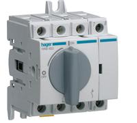 Hager Séparateur de charge HAB403 4P 32 A pour tableaux à disjoncteurs électriques