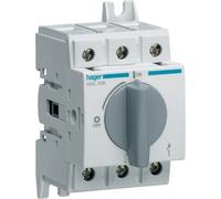 Hager HAC306 Interrupteur+sectionneur 3P 63A, Bouton + interrupteur, Gris
