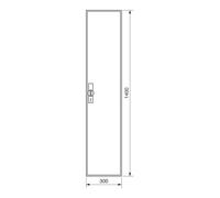 hager Hager Armoire compteur universZ 1400×300×205, IP44 ZB51S Quantité:1