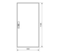 hager Hager Armoire de comptage universZ 1100×550×205, IP54 ZB32W Quantité:1