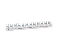 hager Hager Barre de phase 12 modules 63A L1N-L2N-L3N-L1N KDS563A Quantité:1