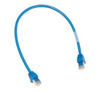 hager Hager Câble de raccordement 2xRJ45 bleu 1 m ZZ45WAN100 Quantité:1