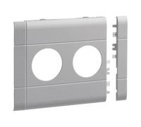 hager Hager Cache 2-fach OT 120 gris clair GB12020K7035 Quantité:1