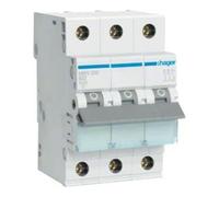 hager Hager Disjoncteur 3 pôles B-32A, 6kA MBN332 Quantité:1