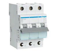 hager Hager Disjoncteur 3p. B-25A, 6kA, 3M QC MBS325 Quantité:1