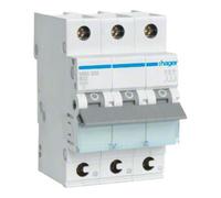 hager Hager Disjoncteur 3p B-32A, 6kA, 3M QC MBS332 Quantité:1