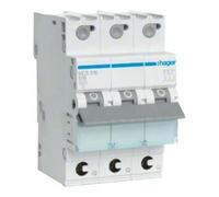 hager Hager Disjoncteur 3p. C-16A 6kA 3M QC MCS316 Quantité:1