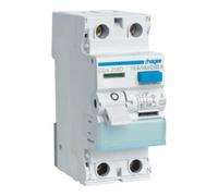 Hager Disjoncteur FI CDA216D 2 pôles 16 A/30 mA 6 kA