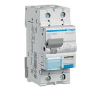 hager Hager Disjoncteur différentiel FI/LS 1P+N 10kA C-16A 30mA ADA566D Quantité:1