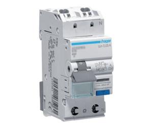 hager Hager Disjoncteur différentiel FI/LS ADS970D 1P+N 6kA C-20A 30mA Type A QuickConnect Quantité:1