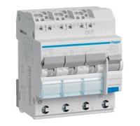 hager Hager Disjoncteur FI/LS 3x 1P+N, 6 kA ADZ366D Quantité:1