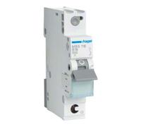 hager Hager Disjoncteur unipolaire B-16A, 6kA, 1M QC MBS116 Quantité:1