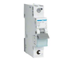 hager Hager Disjoncteur unipolaire C-20A 6kA 1M QC MCS120 Quantité:1