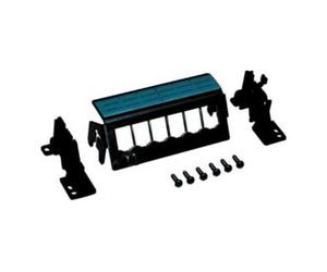hager Hager Panneau de brassage 6 ports sans modules FZ06MMO Quantité:1