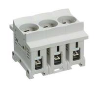 Hager Porte-fusible LD046 sécurité – 3 pôles 63 A 400 V – 1 pièce