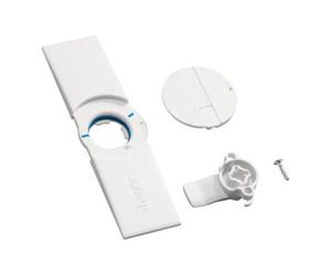 hager Hager Plaque de porte avec poignée rabattable FZ598N Quantité:1