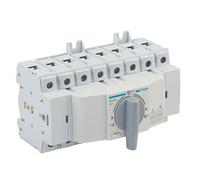 Hager HIM406 Interrupteur de charge 63 A 4 broches (3P+N) avec séparation de sécurité pour rail DIN 35 mm Puissance de commutation 41 kW