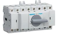 Hager HIM408 Commutateur de charge 4 broches 80 A pour rail à attelage/plaque de montage
