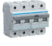Hager HMC480 Disjoncteur 4P 15kA C-80A 6M