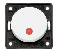 Hager iNTEGRO - Interrupteur bipolaire avec voyant Blanc polaire
