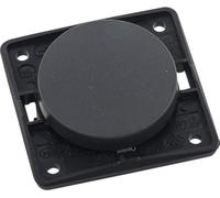 Hager iNTEGRO - Poussoir 10 A 250 V POUR VIS anthracite