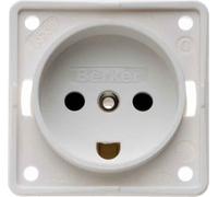 Hager iNTEGRO - Prise secteur Danemark Blanc polaire mat