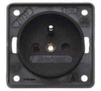 HAGER integro - Terre de l'Électricité avec broche Anthracite Mat