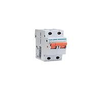 Hager Interruptor automático magnetotérmico serie MN, 2P, 40A, curva C, 6KA Blanc