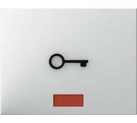 Hager K1 - Bouton Interrupteur invident clé Blanche Polaire