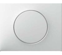 Hager K1 - Plaque centrale pour variateur rotatif Blanc polaire