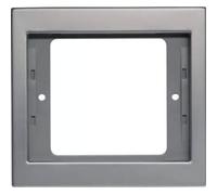 Berker Cadre 1 poste K.5 13137004 – Acier inoxydable, métal givré