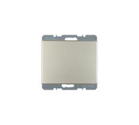 Hager K5 - Plaque aveugle avec rack acier