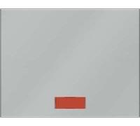 Hager K5 - Touche avec lentille pour interrupteur Acier