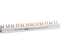 Hager KDN263A HAGER KDN463A Accessoire pour disjoncteur Rail de phase gris 63 A 1 pc(s)