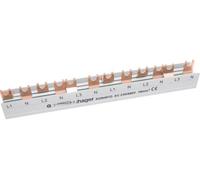 Hager KDN451D HAGER KDN451BD Accessoire pour disjoncteur Rail de phase gris 4 pôles 80 A 1 pc(s)