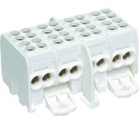 Hager KH24C Bloc de raccordement HAGER KH24C 4P blanc pôles multicolore 4 pôles 80 A 1 pc(s)