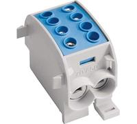 Hager KH70B Hauptleitungsabzweigklemme, 1-polig, 2x70/2x50mm², Blau