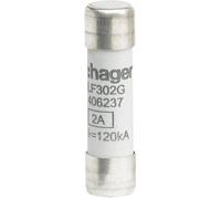 Hager LF302G LF302G Micro-fusible (Ø x L) 10 mm x 38 mm Contenu 10 pc(s)