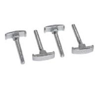 Hager Lot de 4 vis à tête crochet M8 x 70 mm HK7M8S