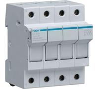 Hager LS504 - Porte fusible 10,3 x 38 32 A 3 pôles + neutre
