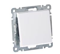 Hager lumina2 - Commutateur lumina2 Blanc polaire