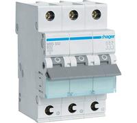 Hager Coupe-circuits MBS332 Type B 3 - 3 modules